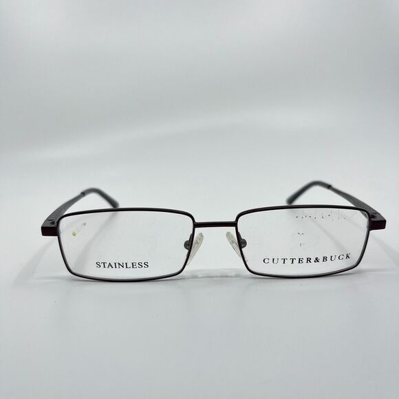 CUTTER & BUCK MUIRFIELD in Black 53-16-140 S/Steel Frames Flex Hinges H6702 - Picture 2 of 8